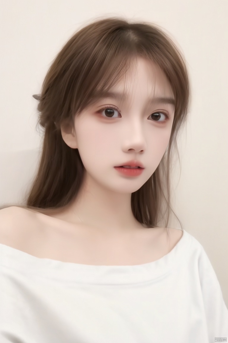  masterpiece, best quality, portrait , (Realistic:1.5), 1girl,slender_figure ,thin shoulder, nei,