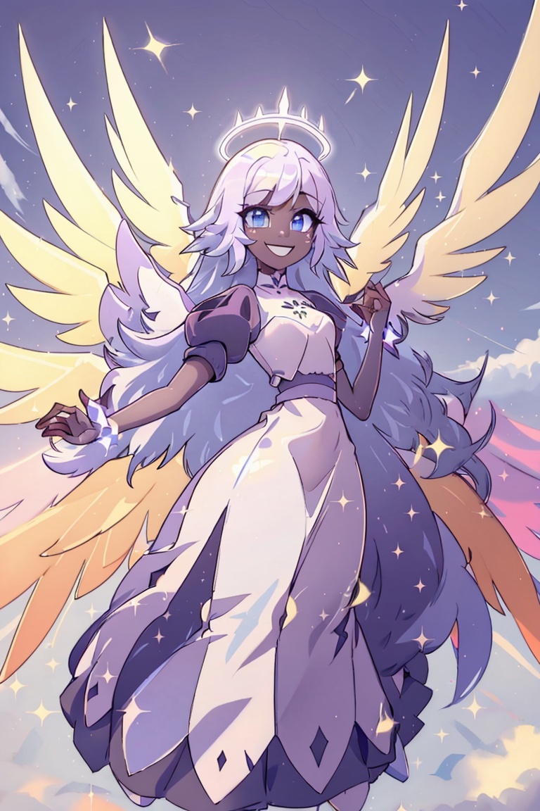 1girl,  solo,  angel on Tensor.Art
