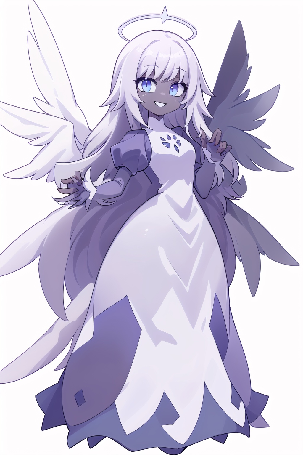 1girl,  solo,  angel on Tensor.Art