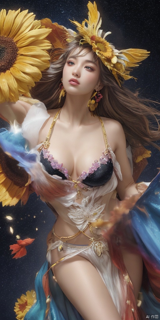 1girl,  Han Chinese girls,  yellow Hanfu on Tensor.Art