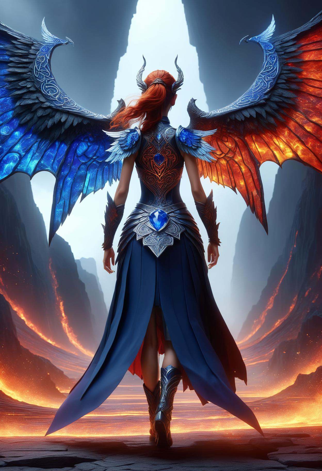 awesome quality,  dynamic,  DonMDr4g0nXL woman from behind by DonMischo on Tensor.Art