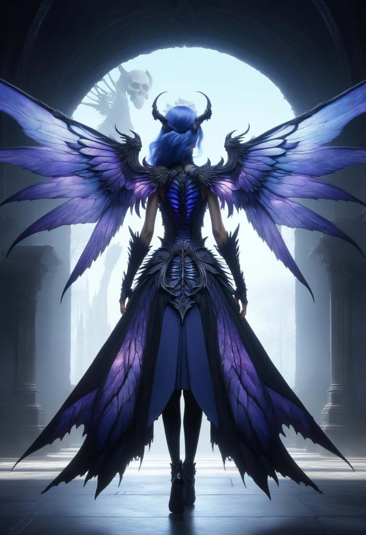 DonM - Dragons and Wings v2, Back view [基础模型XL] by DonMischo on Tensor.Art