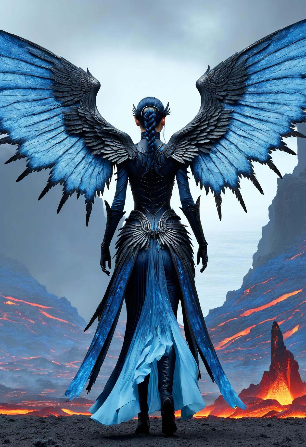 awesome quality,  dynamic,  DonMDr4g0nXL woman from behind by DonMischo on Tensor.Art