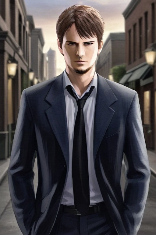 Kyle Hyde,  man,  detective on Tensor.Art