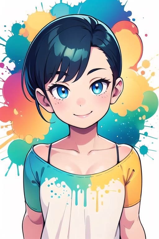 Colorful spots by Oni Toki on Tensor.Art