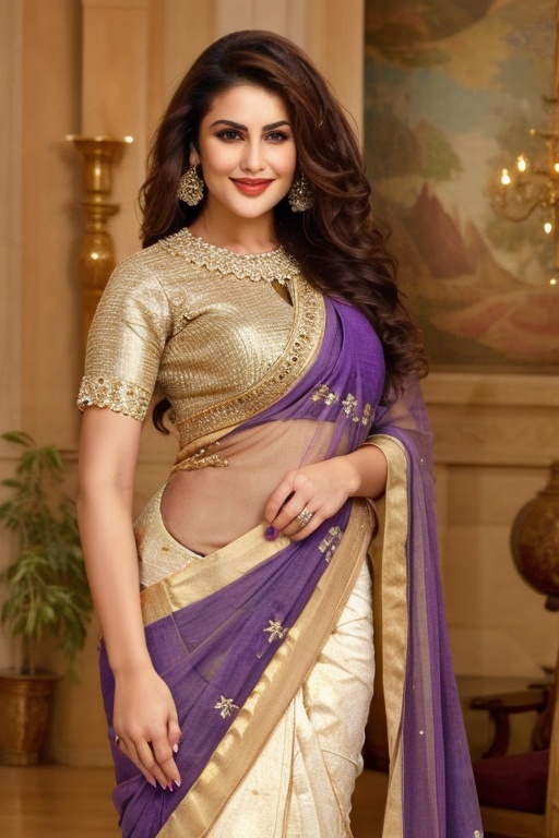highly detailed color Photo of (gorgeous stunning Indlan woman),  highly detailed legs,  (open smile on Tensor.Art
