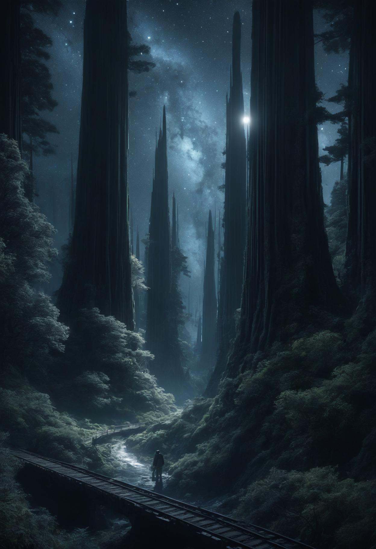 DonMN1gh7XL night,  moonlit,  tonalism by DonMischo on Tensor.Art