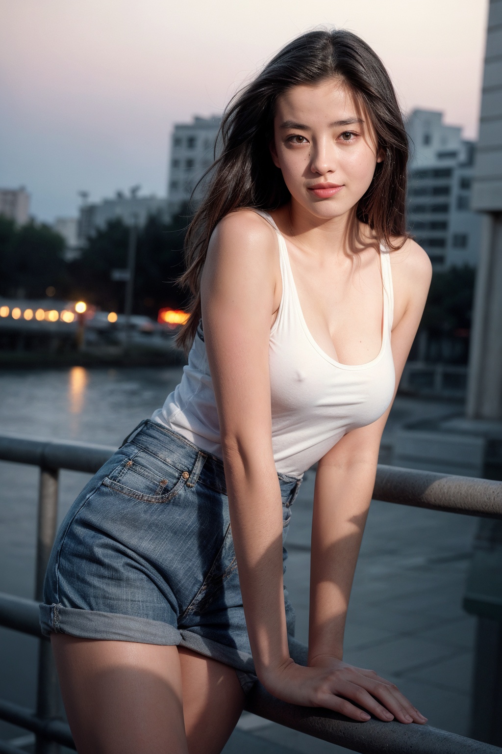 Photo of Pretty Japanese woman,  1girl,  solo on Tensor.Art