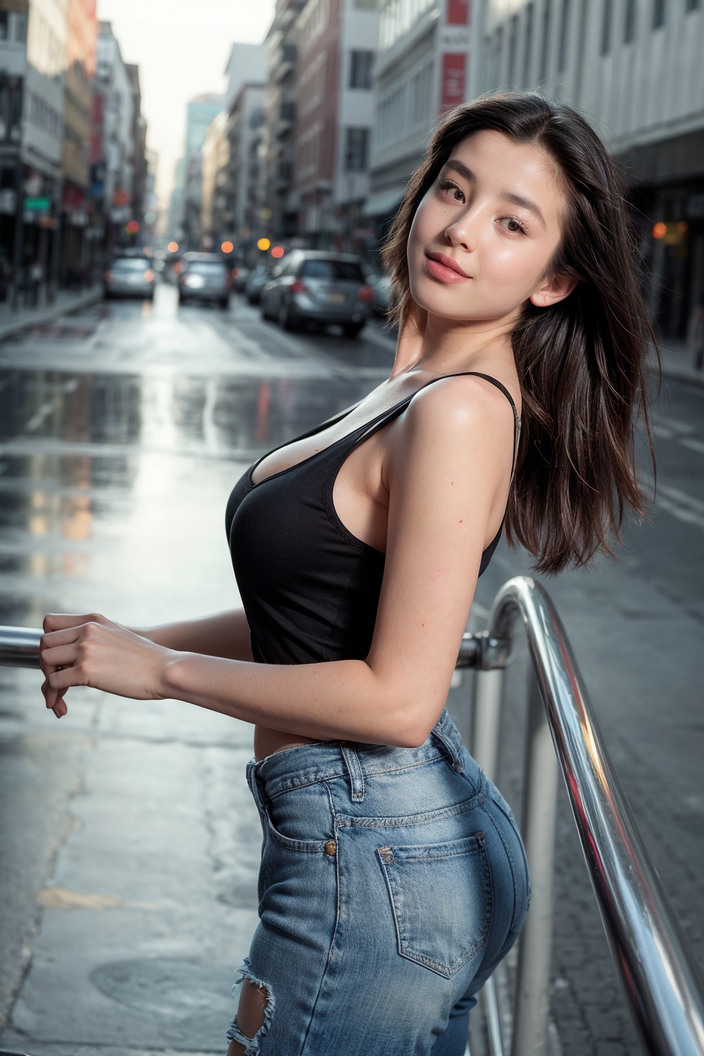Photo of Pretty Japanese woman,  1girl,  solo on Tensor.Art