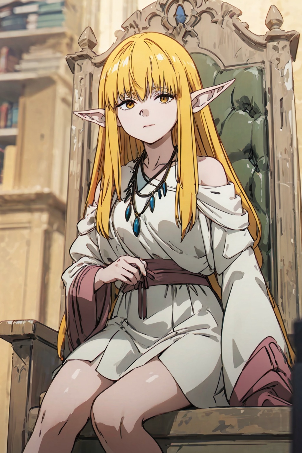 1girl,  solo,  blurry_background on Tensor.Art
