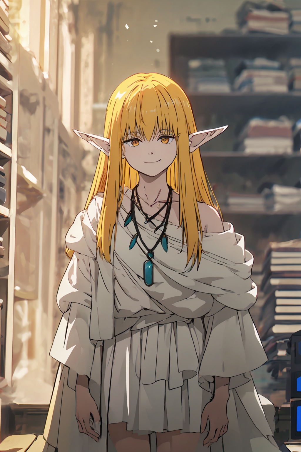 1girl,  solo,  blurry_background on Tensor.Art