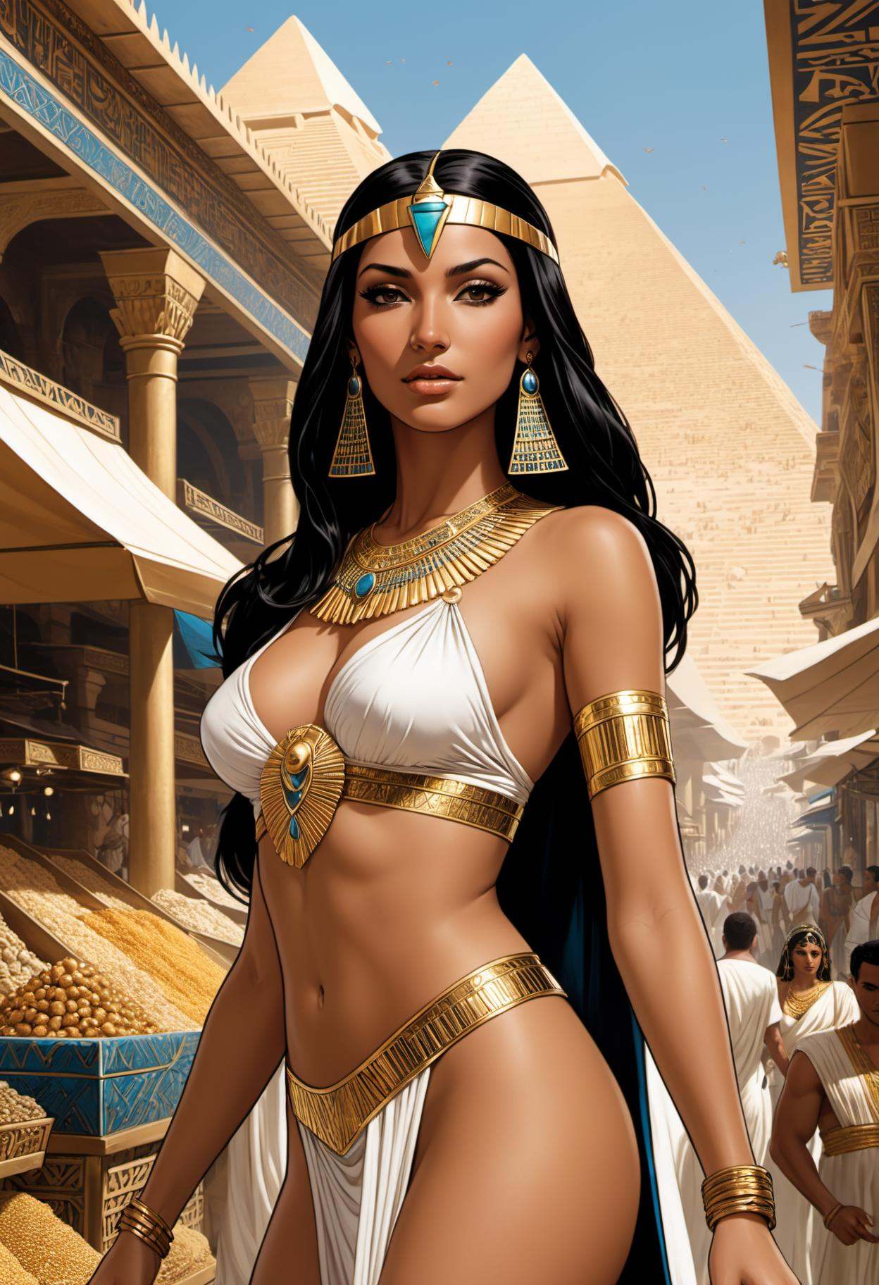Comic style,  dc graphic novel,  marvel on Tensor.Art