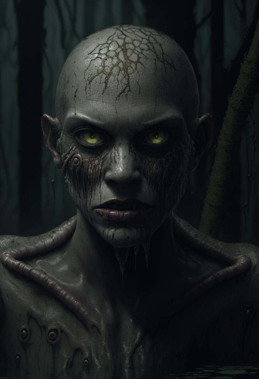 highly detailed soft oil painting,  trending on artstation,  dark swamp on Tensor.Art