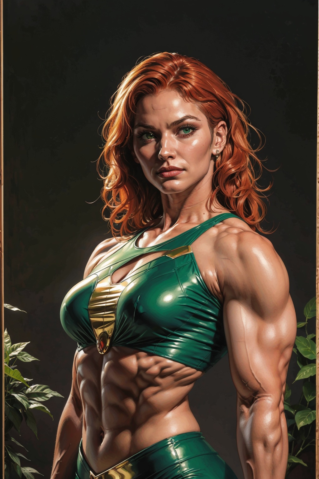 1girl,  solo,  Knockout Kay on Tensor.Art