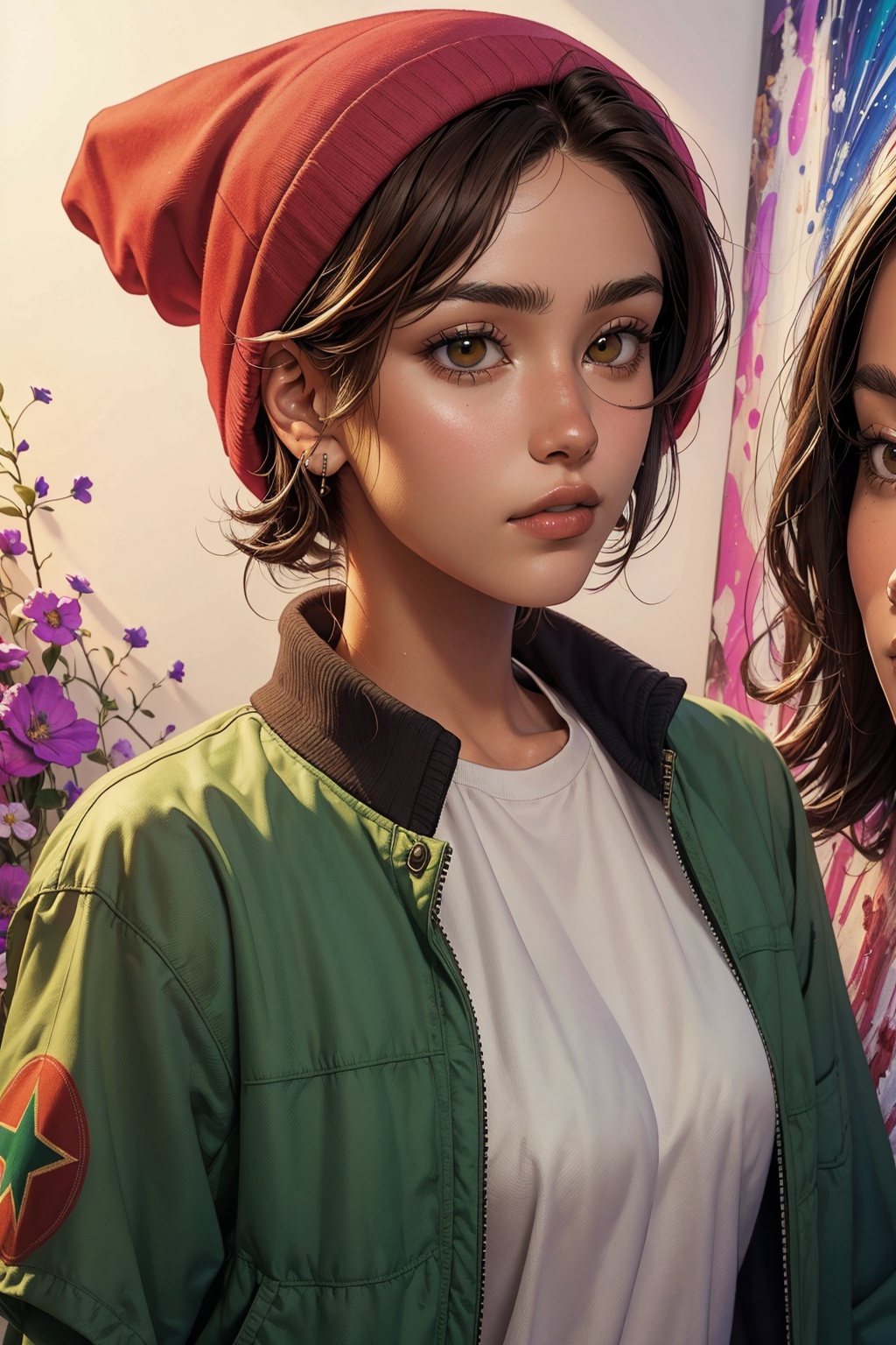 1girl,  solo,  a beautiful woman on Tensor.Art