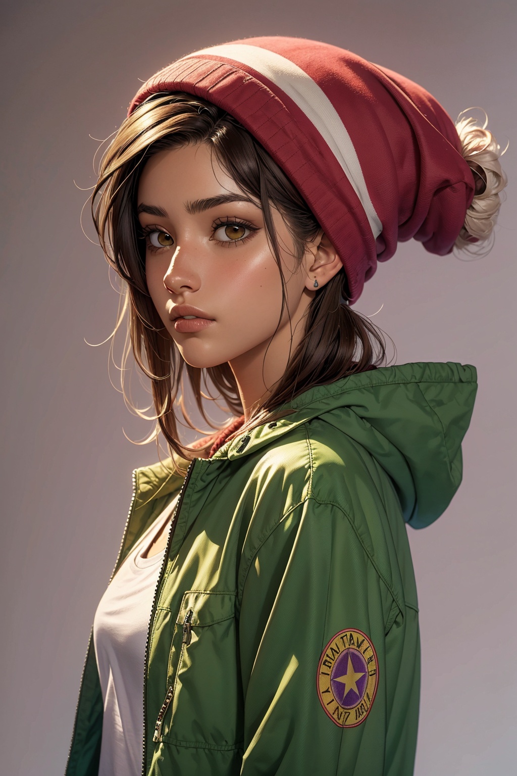 1girl,  solo,  a beautiful woman on Tensor.Art
