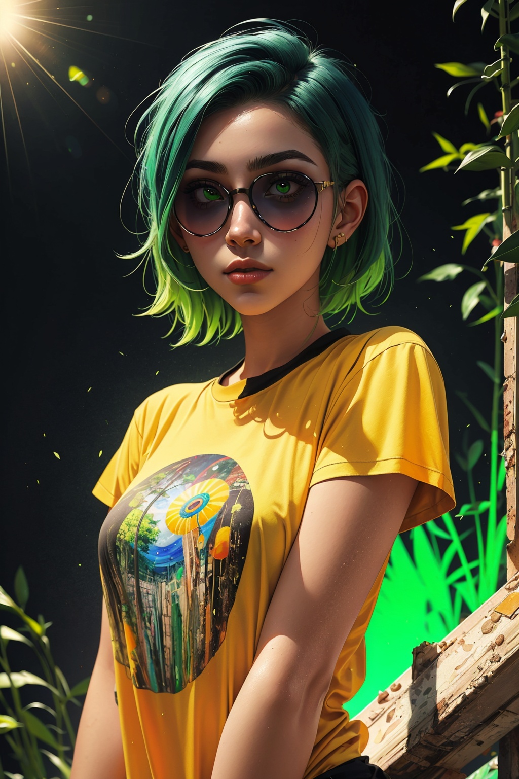 1girl,  solo,  a beautiful woman on Tensor.Art