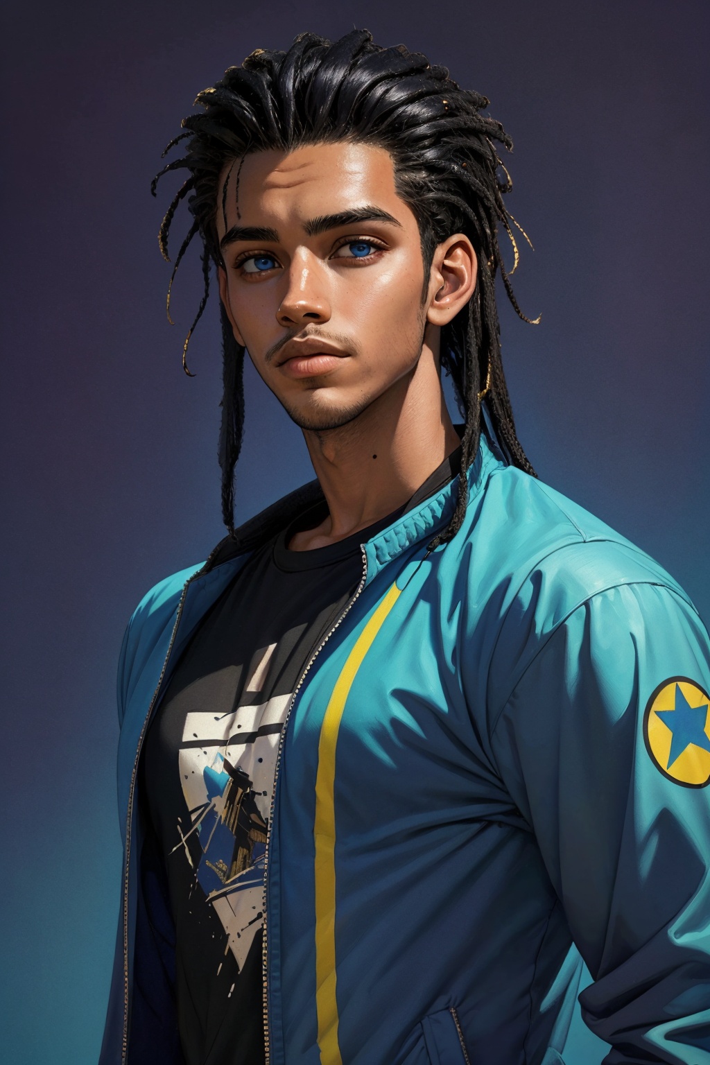 1boy,  solo,  a handsome man on Tensor.Art