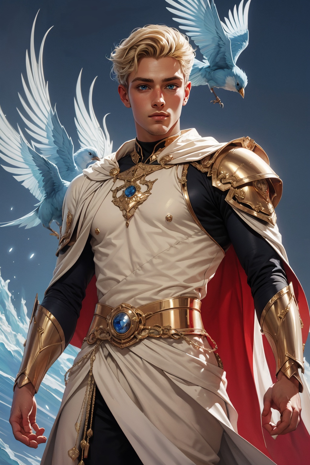 1boy,  solo,  a handsome man on Tensor.Art
