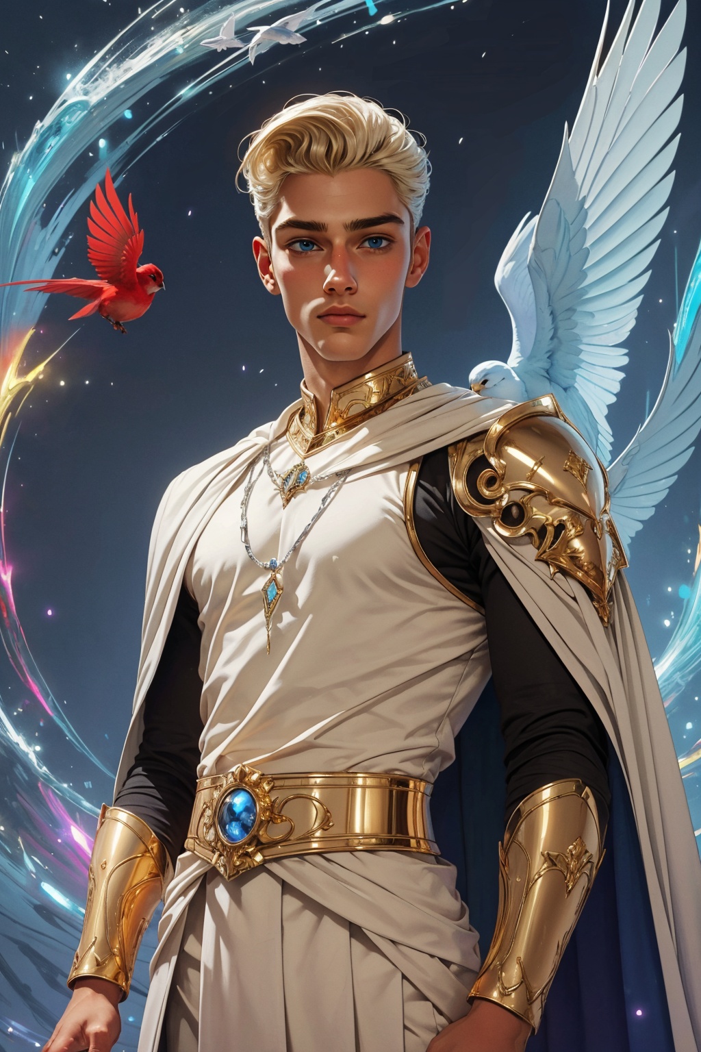 1boy,  solo,  a handsome man on Tensor.Art