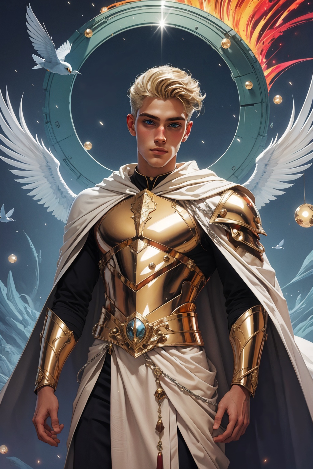 1boy,  solo,  a handsome man on Tensor.Art