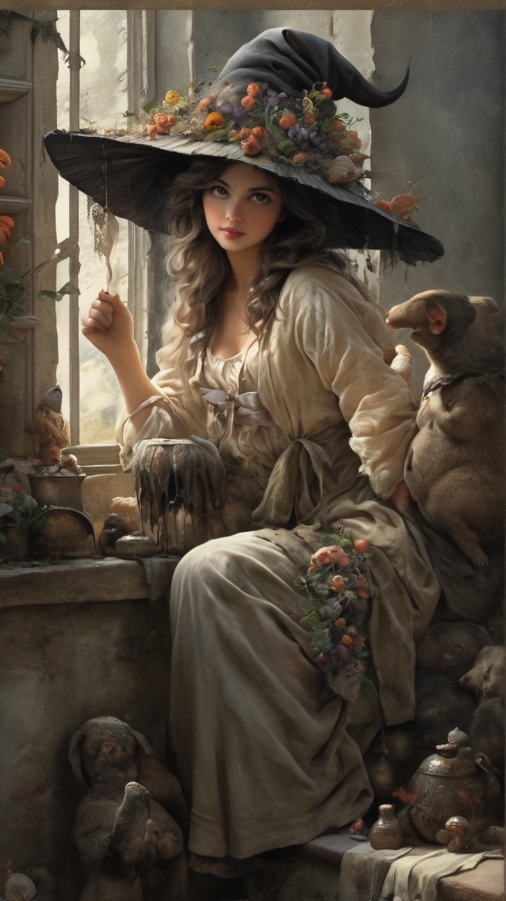 A girl on Tensor.Art