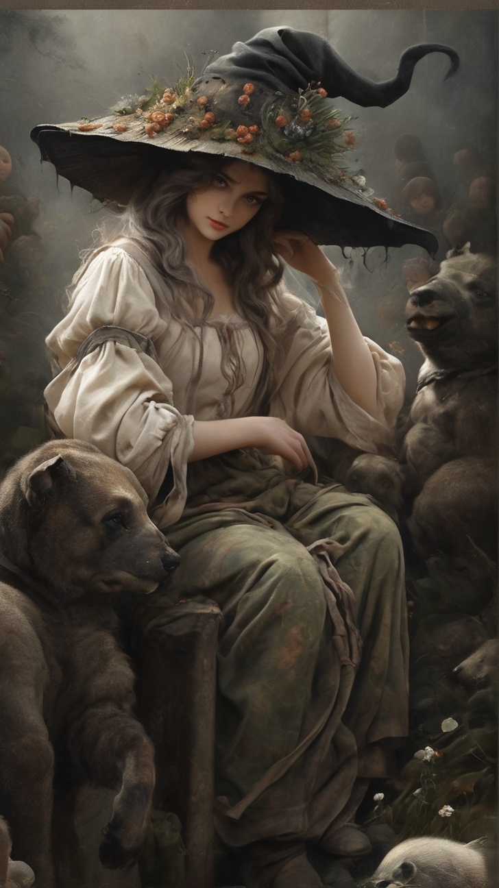 A girl on Tensor.Art