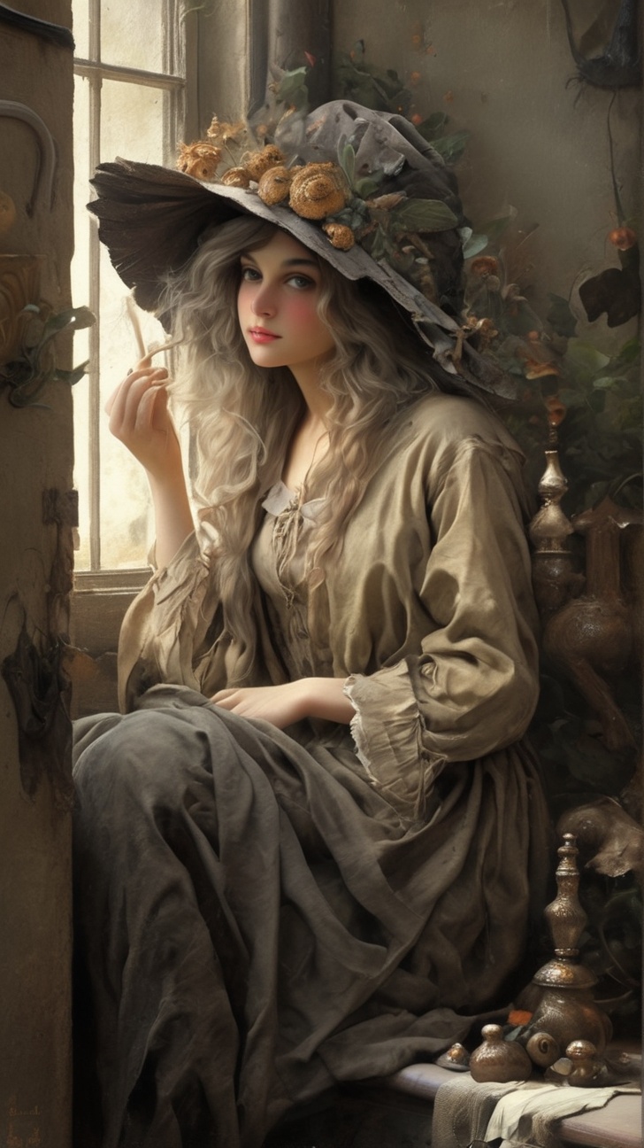A girl on Tensor.Art