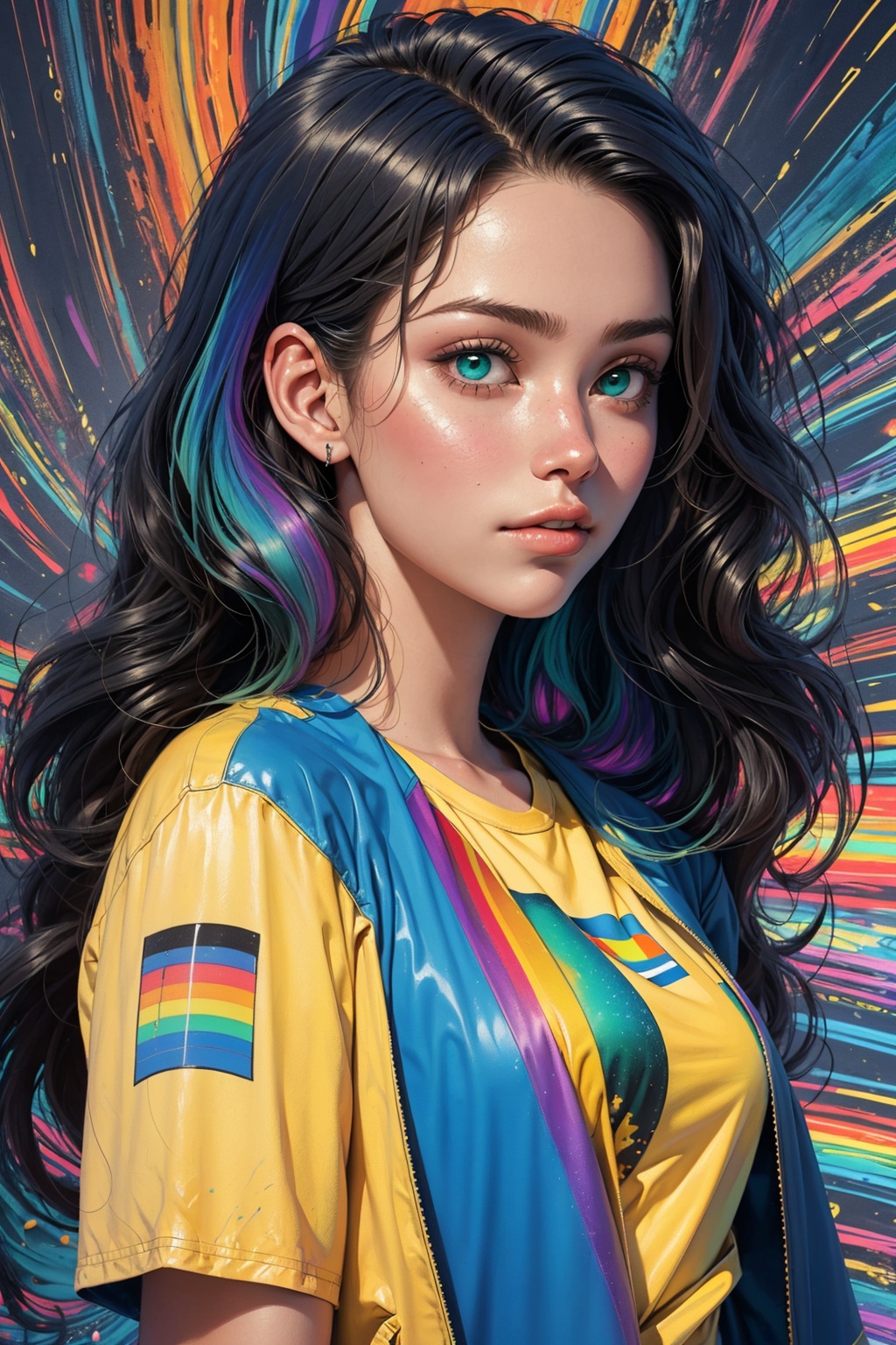 1girl,  solo,  a beautiful woman on Tensor.Art