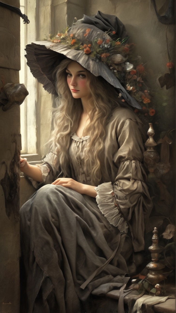 A girl on Tensor.Art