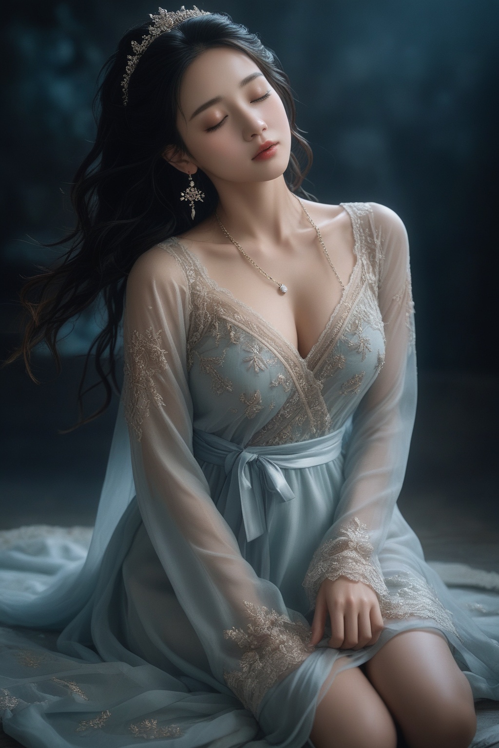 The image should be infused with the distinct qualities of a shot taken on a Canon 5D Mark IV with Kodak Ektar film - the...