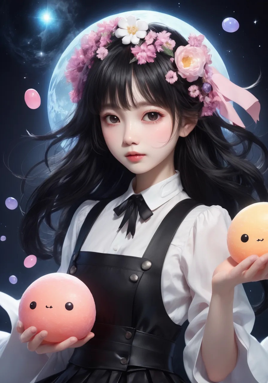 highres,  best quality,  summon deep dark fantasy kawaii mochi mochi wani wani panic on Tensor.Art