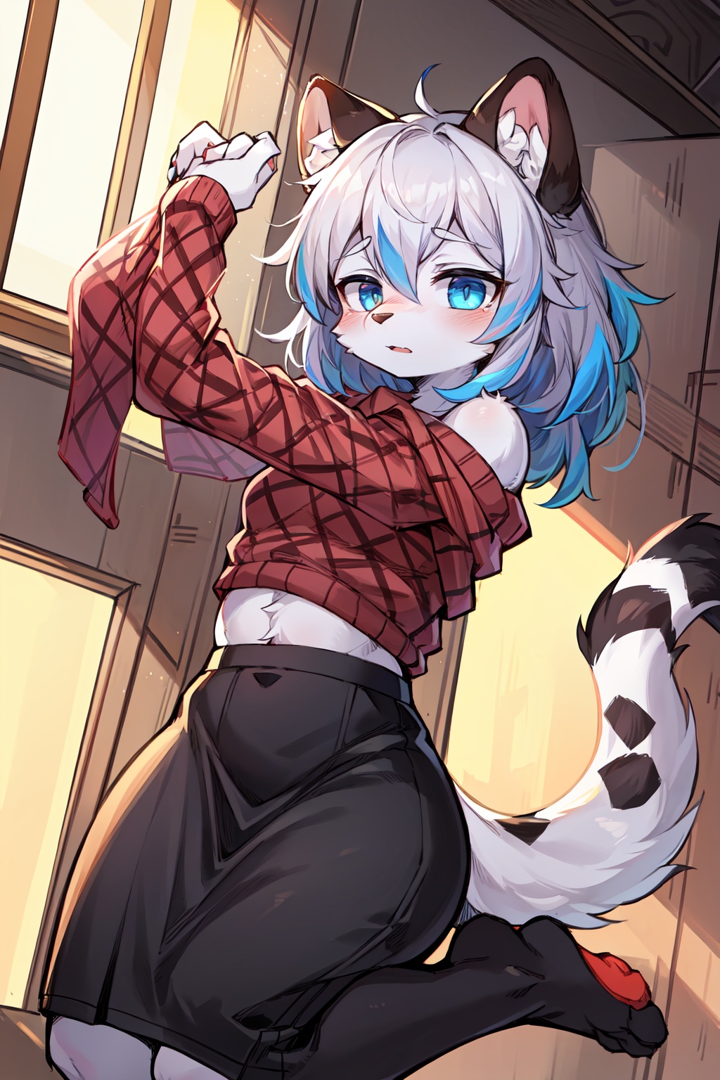 absurdres,  furry,  female furry on Tensor.Art