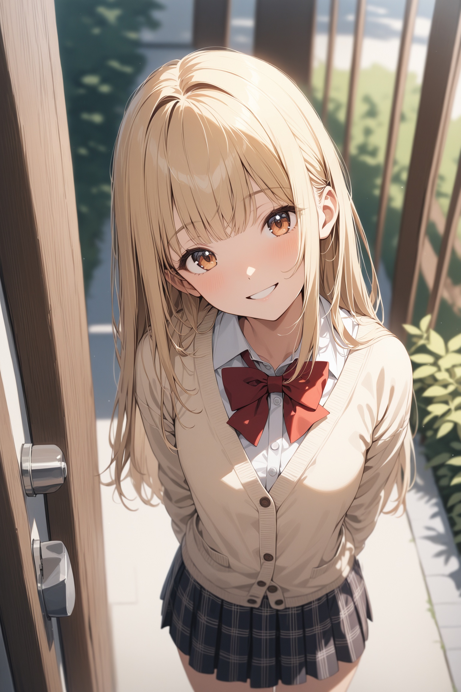 cute 1girl,  blonde hair,  (straight hair) on Tensor.Art