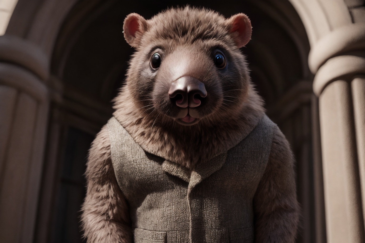 Wombat,  anthro,  intricate_detailed on Tensor.Art