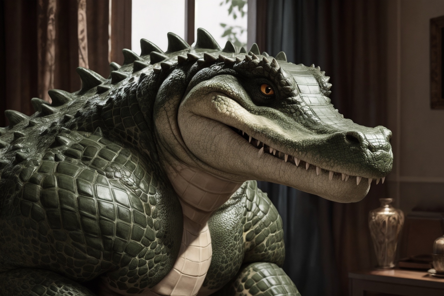 Alligator,  anthro,  intricate_detailed on Tensor.Art