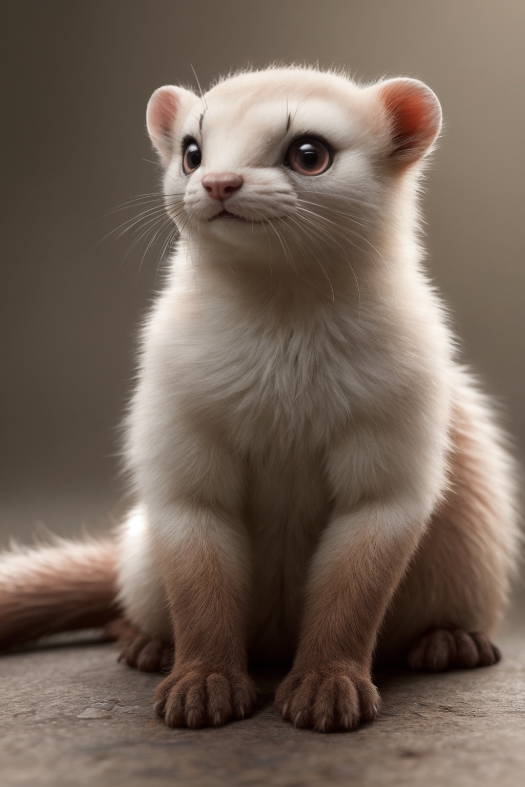female,  stoat,  (realistic) on Tensor.Art