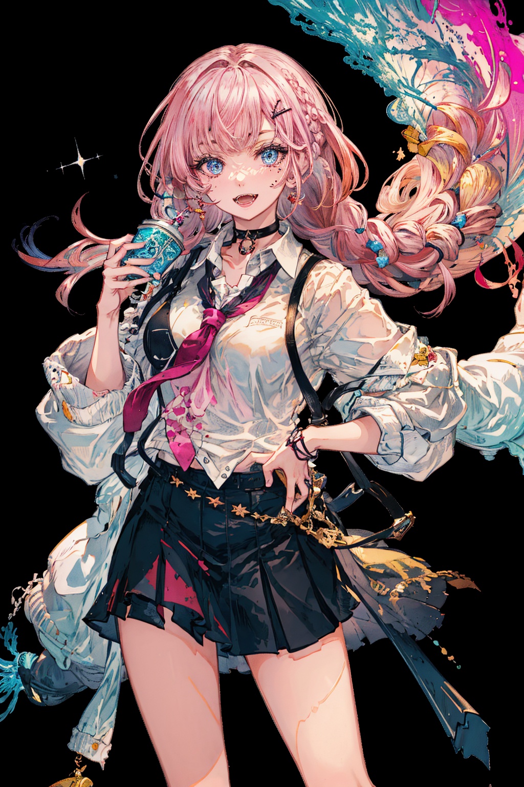 1girl,  solo,  long hair on Tensor.Art