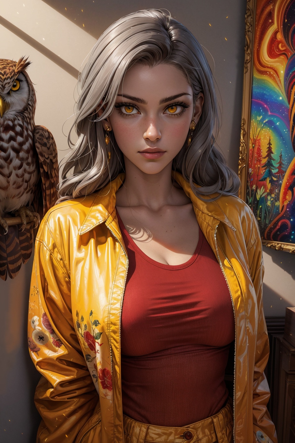 1 girl,  alone,  a beautiful woman 35 years old on Tensor.Art