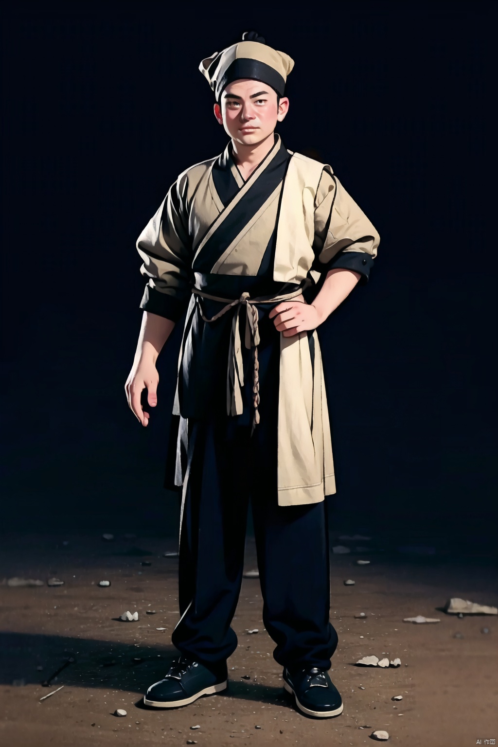 absurdres,incredibly absurdres,reality,realistic,,(solo:1.2),1boy,full_shot, Ancient costume_dxer