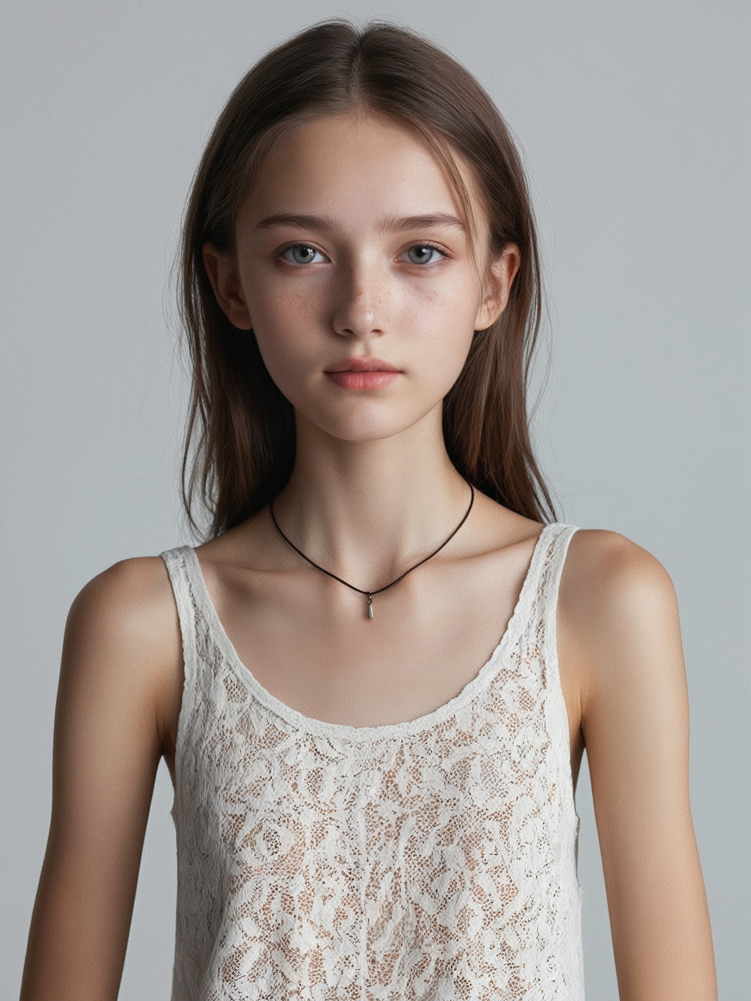 A half-body portrait photo of a Russian fashion model,  ,  (ultra realistic on Tensor.Art