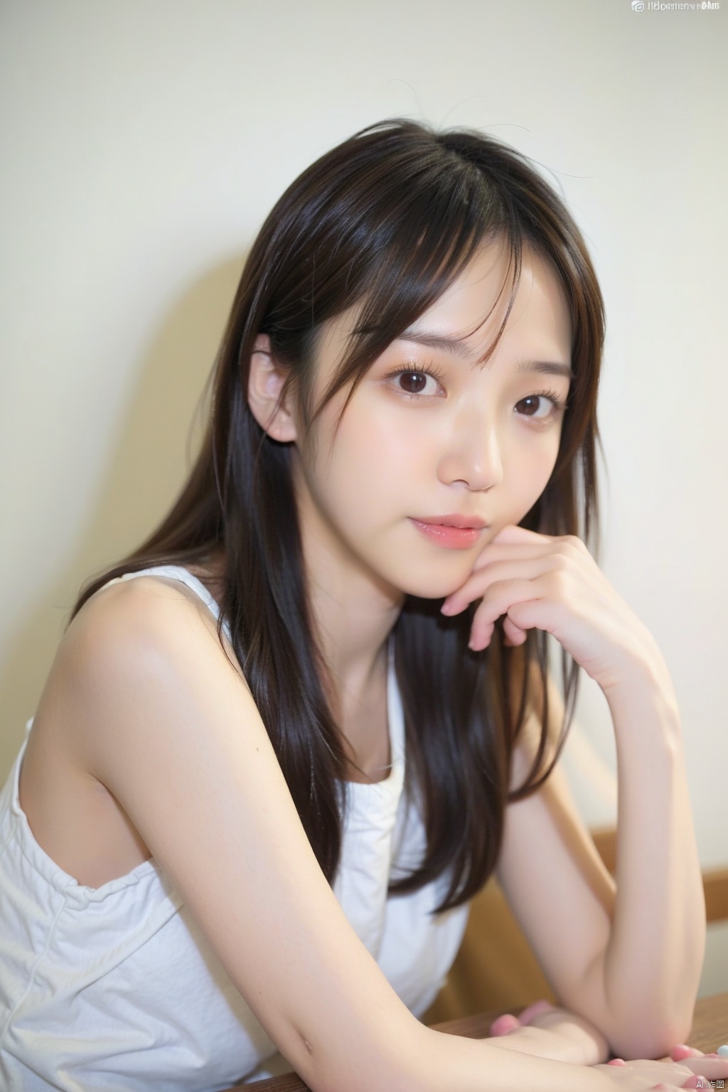  1girl,asian,shy,high quality,
high details,,upper_body,
simple background,
