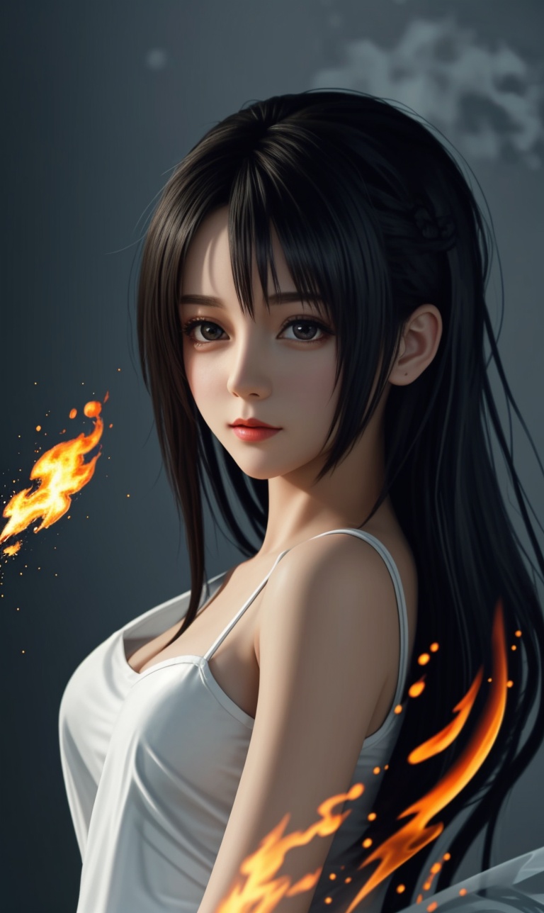 (1girl),  extreme detailed,  colorful hair on Tensor.Art