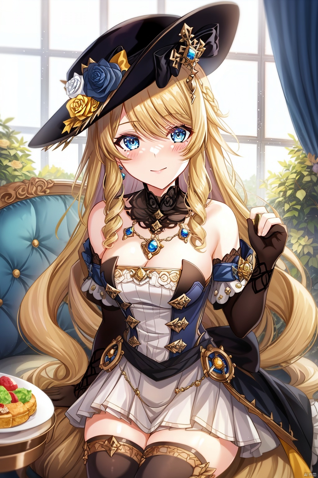 1girl,  solo,  long hair on Tensor.Art
