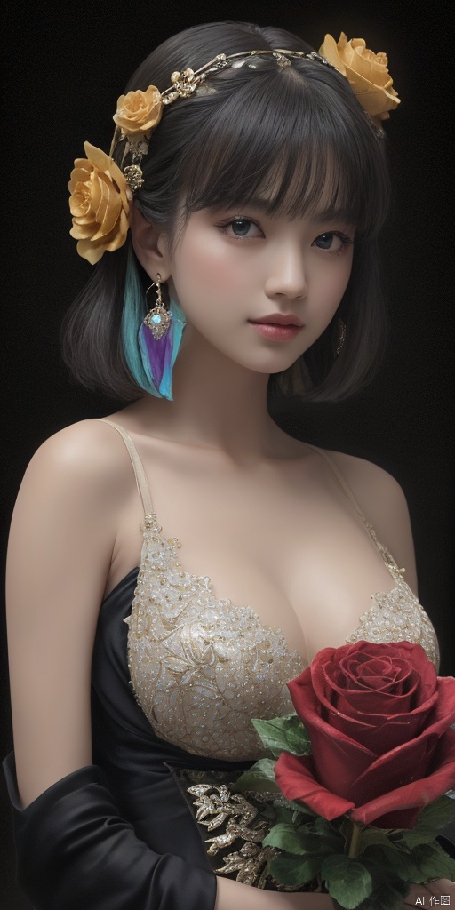 1girl,  Han Chinese girls,  yellow Hanfu on Tensor.Art