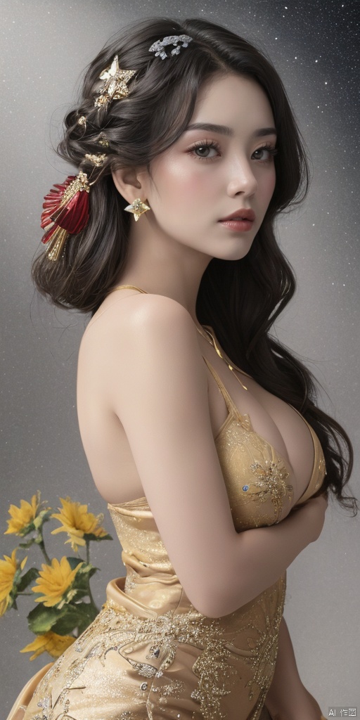 1girl,  Han Chinese girls,  sparkle on Tensor.Art
