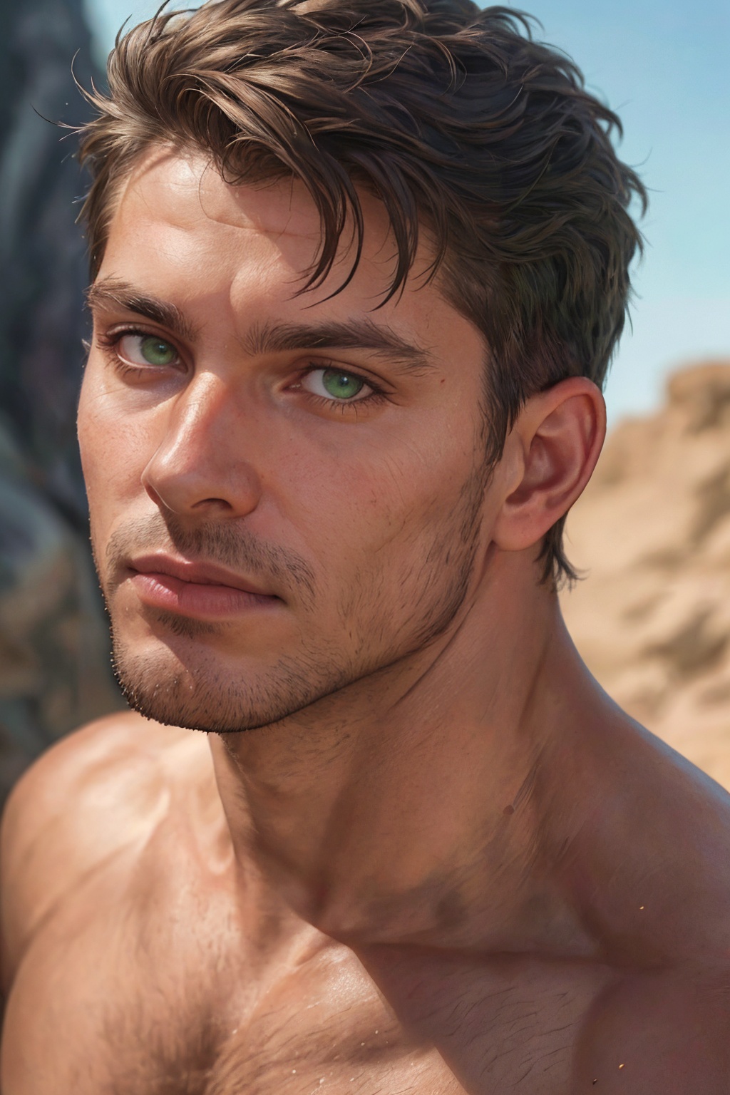 portrait of a man,  40 y.o,  perfect face on Tensor.Art