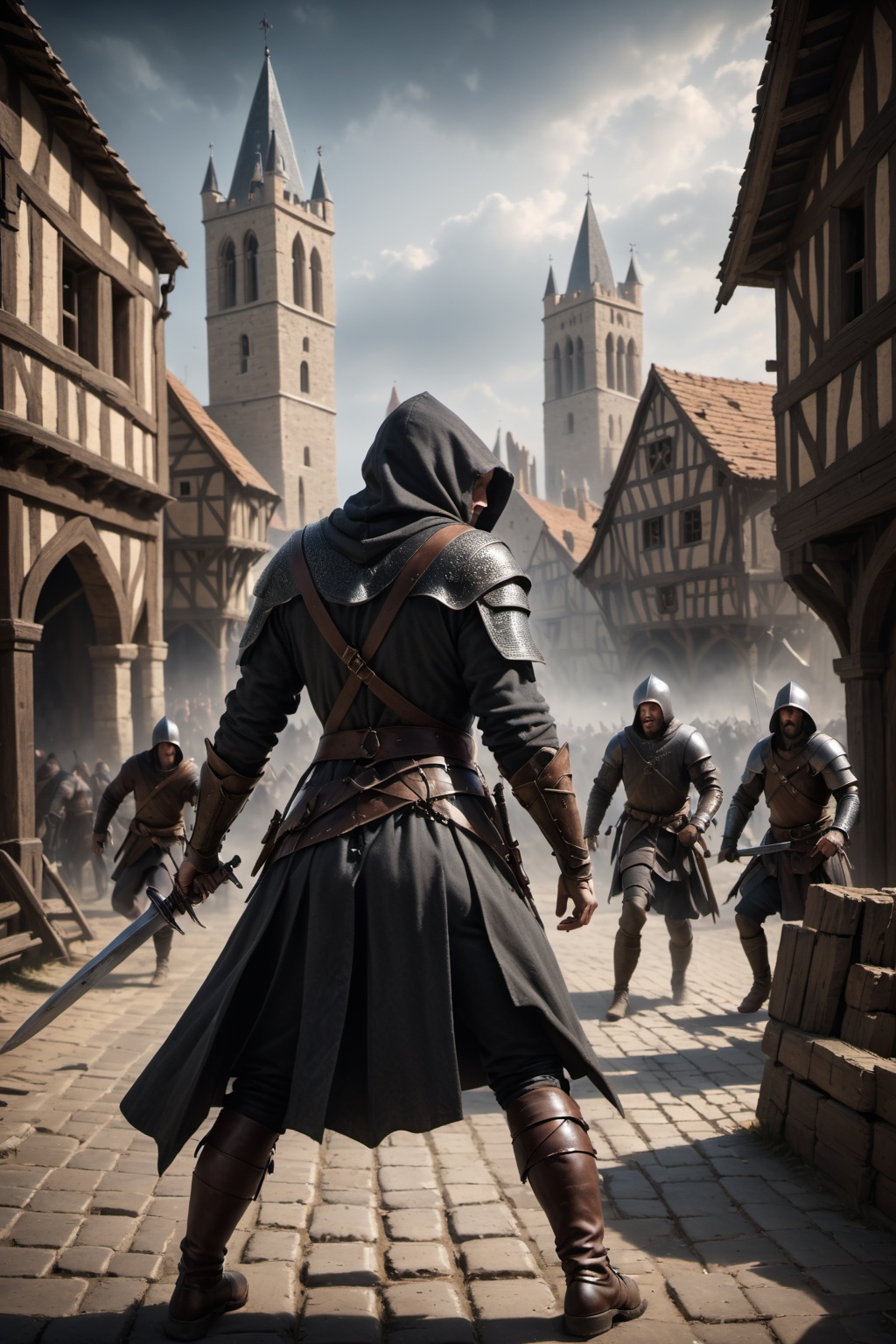 High resolution,  extremely detailed,  atmospheric scene on Tensor.Art