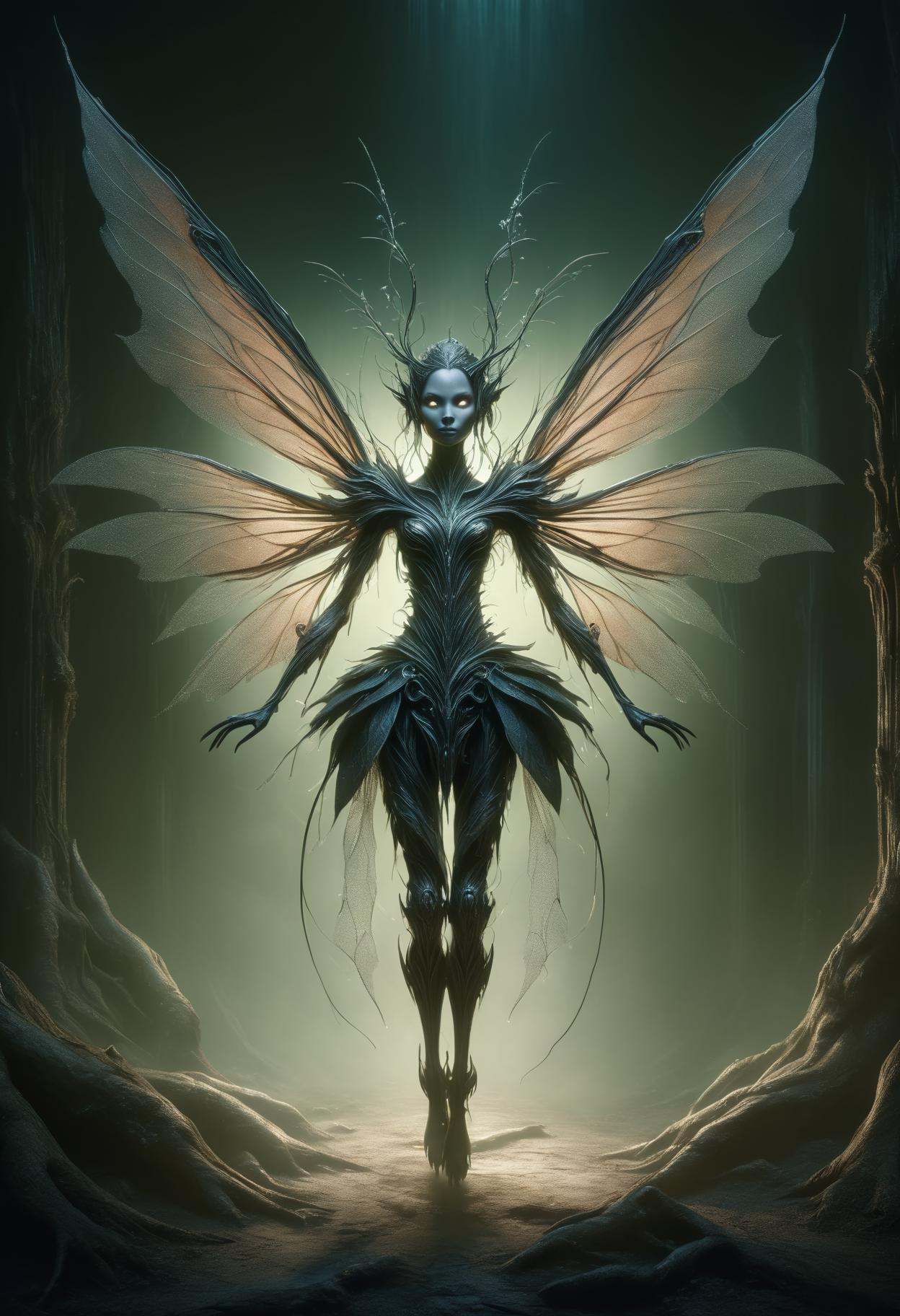 female fairy,  enchanting ethereal creature,  beauty by DonMischo on Tensor.Art