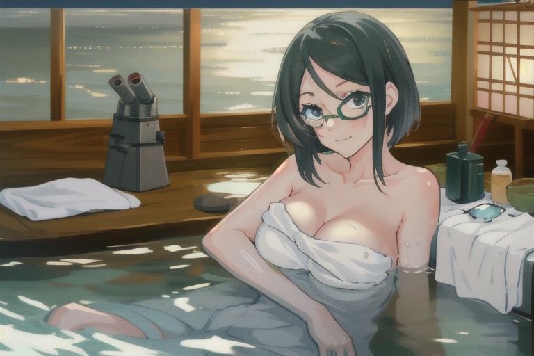 1 girl,  kancolle,  Kirishima on Tensor.Art